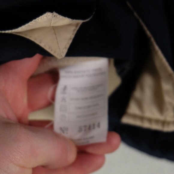 Dorlon Parka Mens Small Navy Blue Jacket Fleece Lined Outdoor New Zealand - Picture 9 of 10